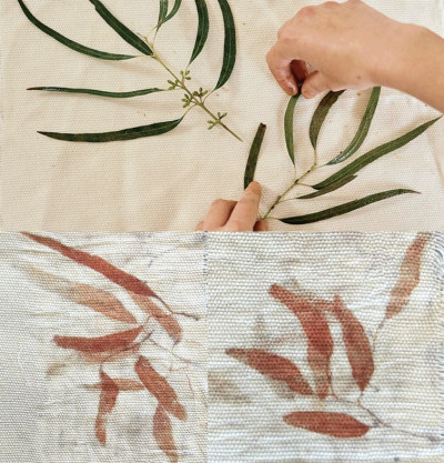 Tapestry of Culture – Eco Printing with Eucalyptus
