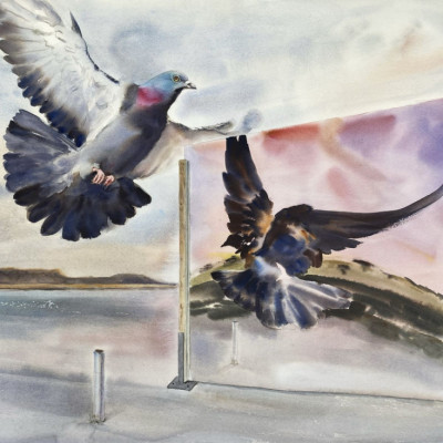 Metaphorical Wings by Qing Zhang 